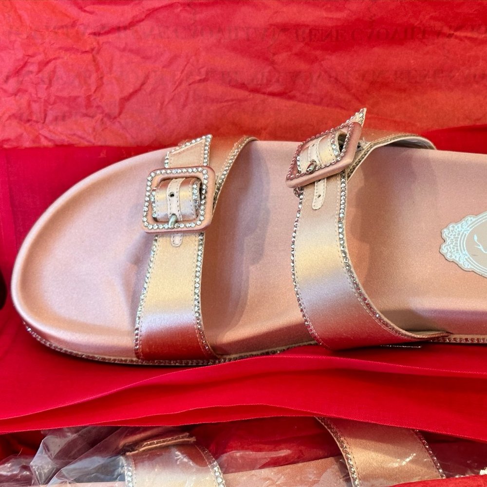 Rene Caovilla Astrid Satin Sandal